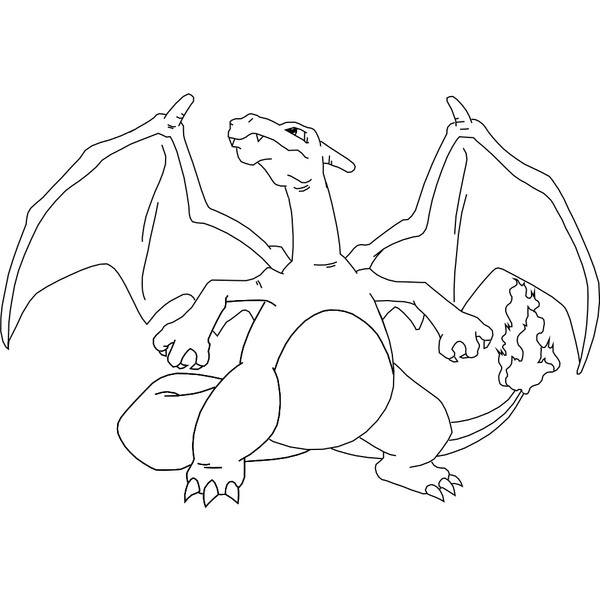 baby charizard coloring pages - photo #12