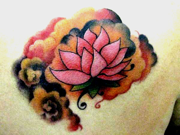 my first tattoo | Flower Tattoo