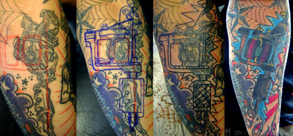 cover up tattoo gun by dannygarcia on deviantART