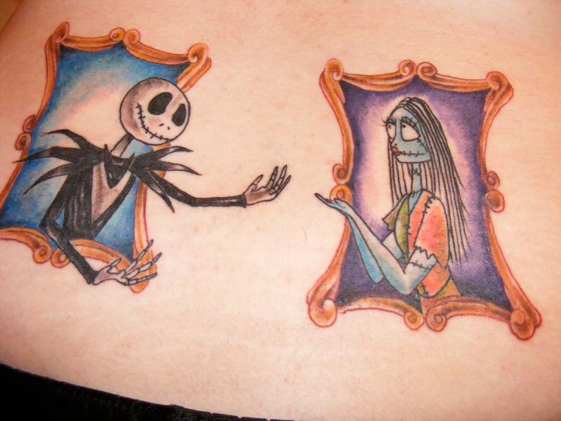 jack and sally tattoos. Jack and Sally by ~norton1289