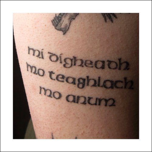 Gaelic Tattoo