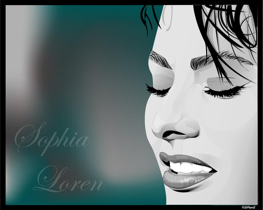 Sophia Loren by solgas on deviantART