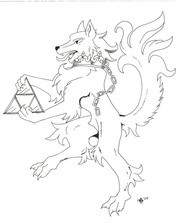 Rampantwolf w Triforce tattoo by ~Hylianwolf on deviantART