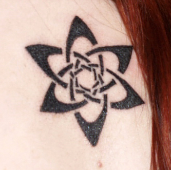 Star of Angels Close ish up | Flower Tattoo