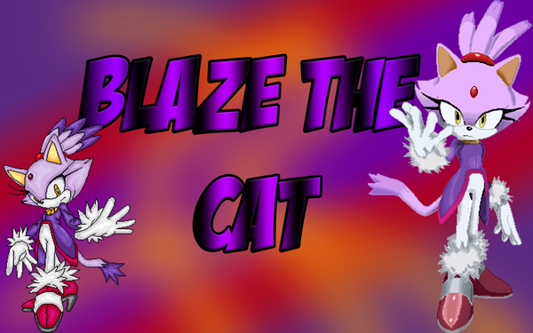 blaze cat. Blaze the Cat Wallpaper by