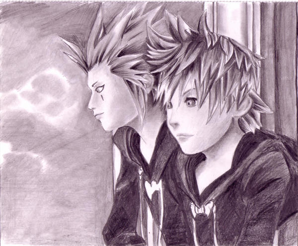 axel and roxas. Axel and Roxas by