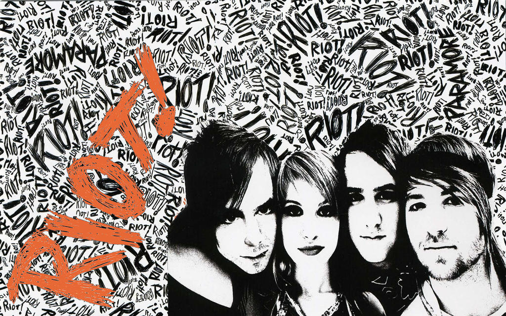 paramore riot background