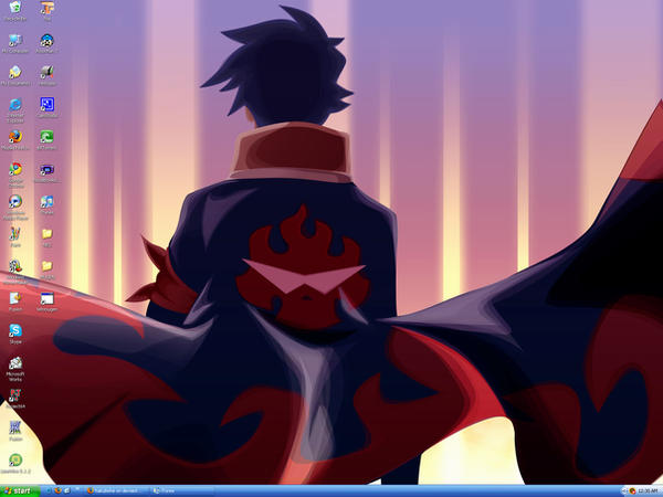 gurren lagann wallpaper. Gurren lagann wallpaper by
