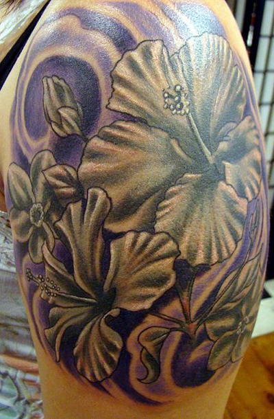night flowers | Flower Tattoo