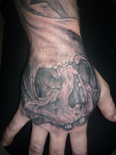 skull tattoos on hands. skull tattoos on hands. skull