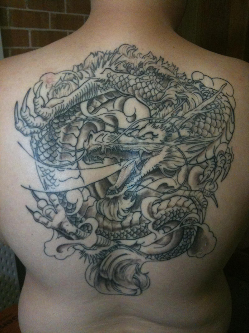 Japanese Dragon Tattoo by