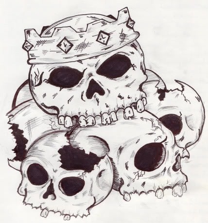 Pile Of Skulls by KGNINE on