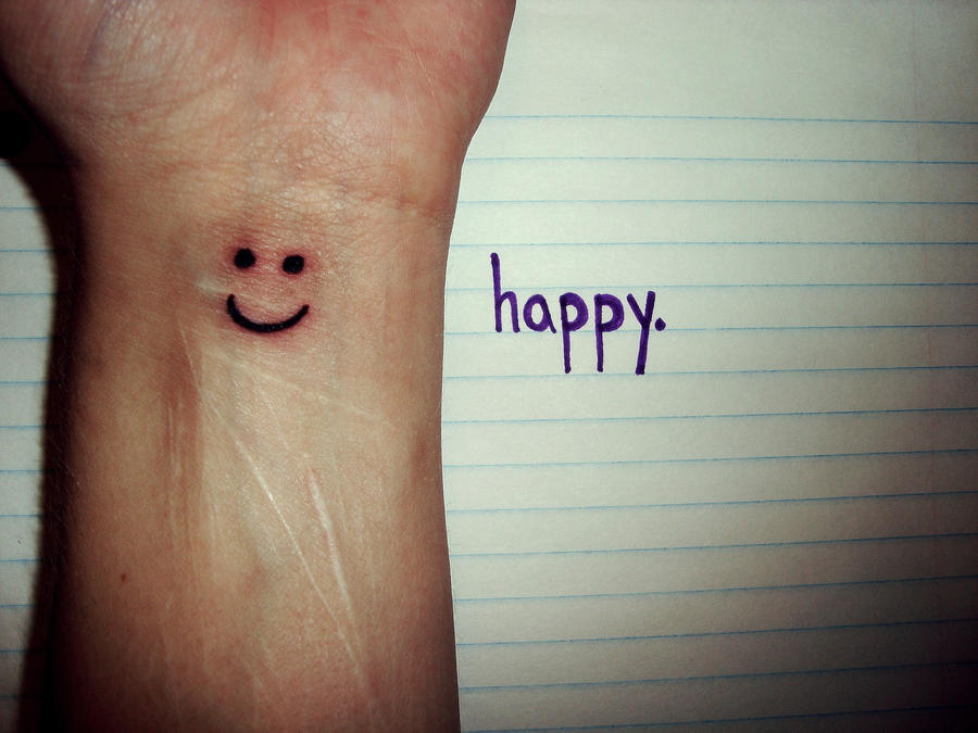 Smiley Tattoo 3 by Breakable on deviantART