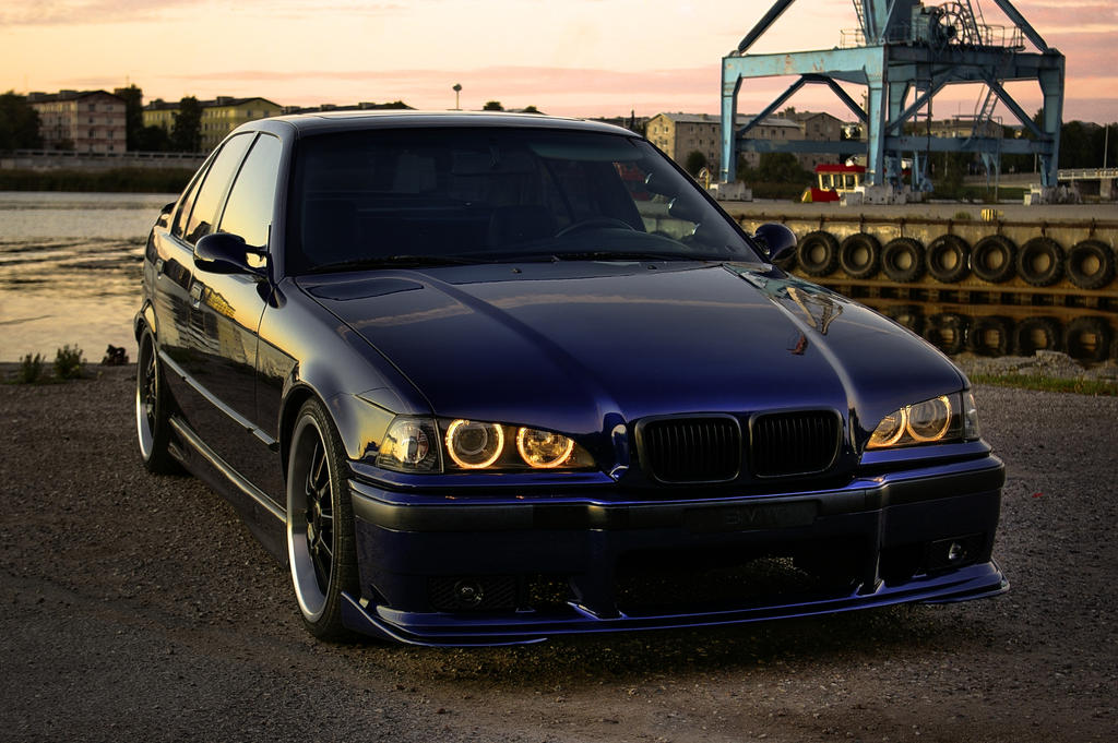 Bmw E36 325i Symmi HDR by ShadowPhotography on deviantART