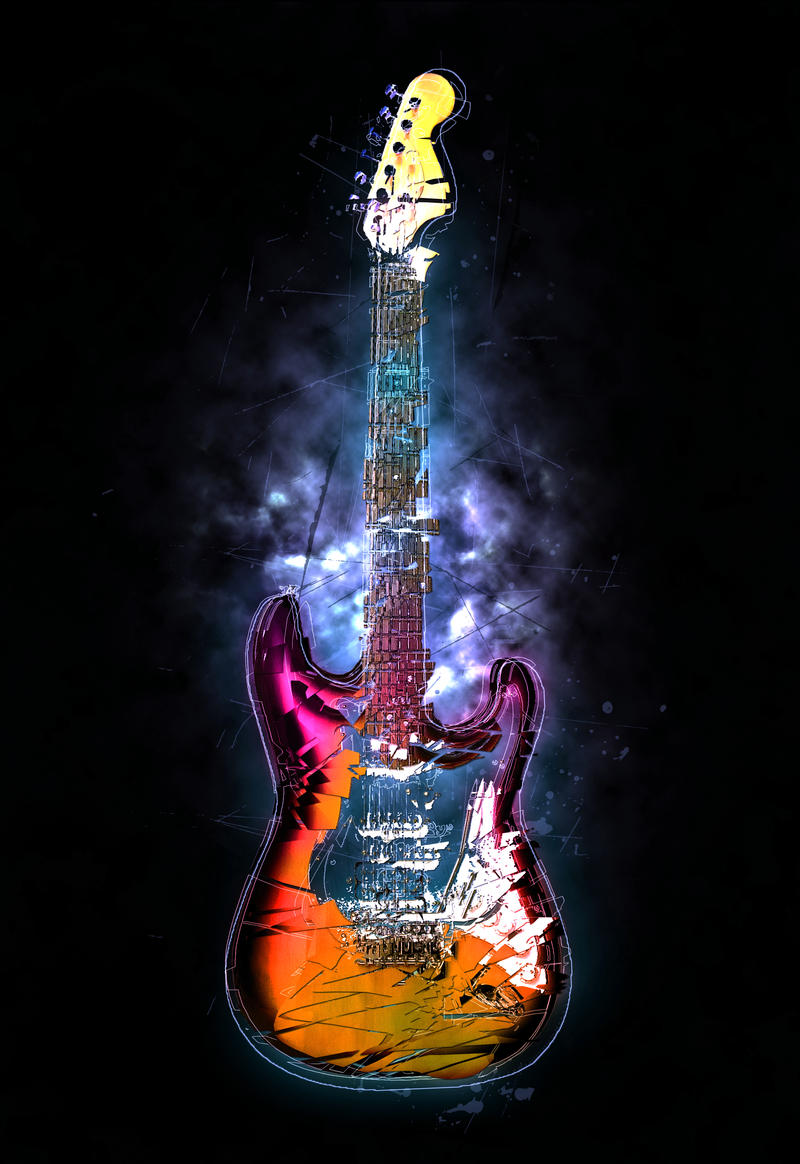 Guitar - Graphic Design Inspiration