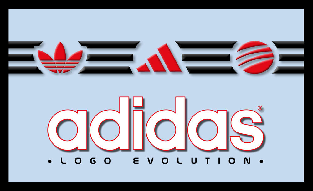 adidas: logo evolution by leadermax on DeviantArt