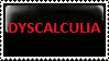 Dyscalculia Awareness Stamp by WingedHippocampus