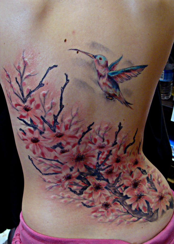 Blossoming Tree | Flower Tattoo