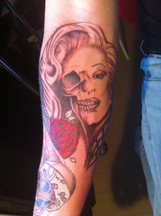 Marylin Monroe Tattoo By Unibody On Deviantart