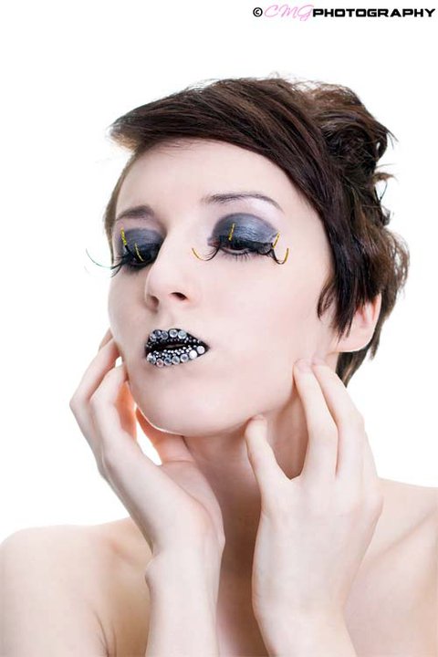 High Fashion Makeup by DollocaustArt on deviantART