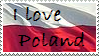 I love Poland STAMP by AleX-IshtaR