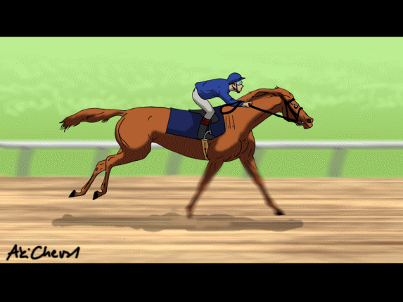 Race Horse Animation by AkiCheval