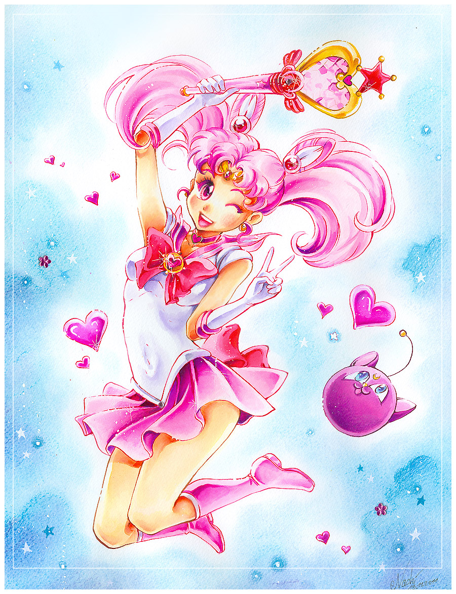 Sailor Moon: Chibi Usa - Wallpaper Colection