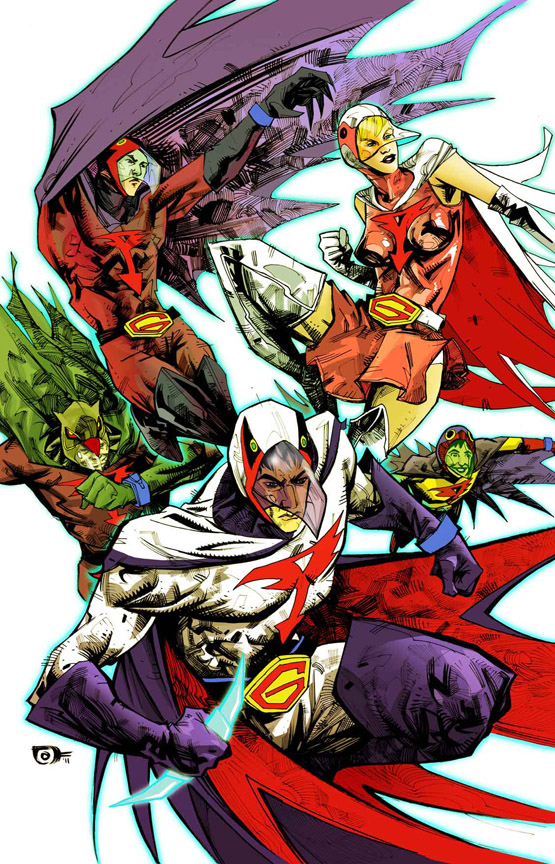 Comics Forever, Battle Of The Planets // artwork by Joh James...