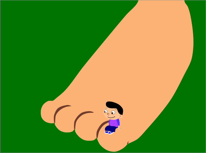 clipart of a big toe - photo #33
