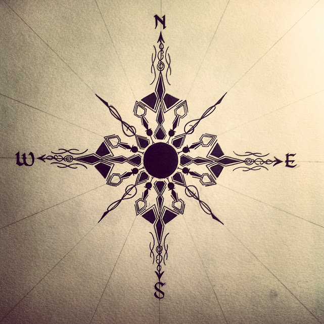 Compass Sketch Compass sketch by blackprint96