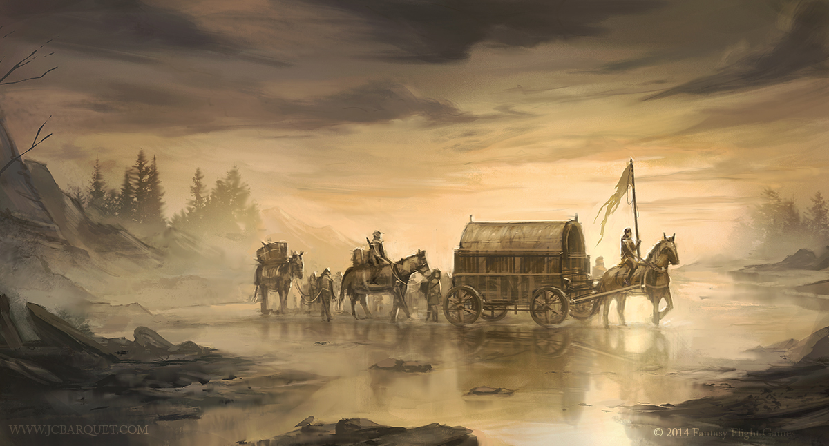 Crossing Mummer\'s Ford - A Game of Thrones TCG by jcbarquet