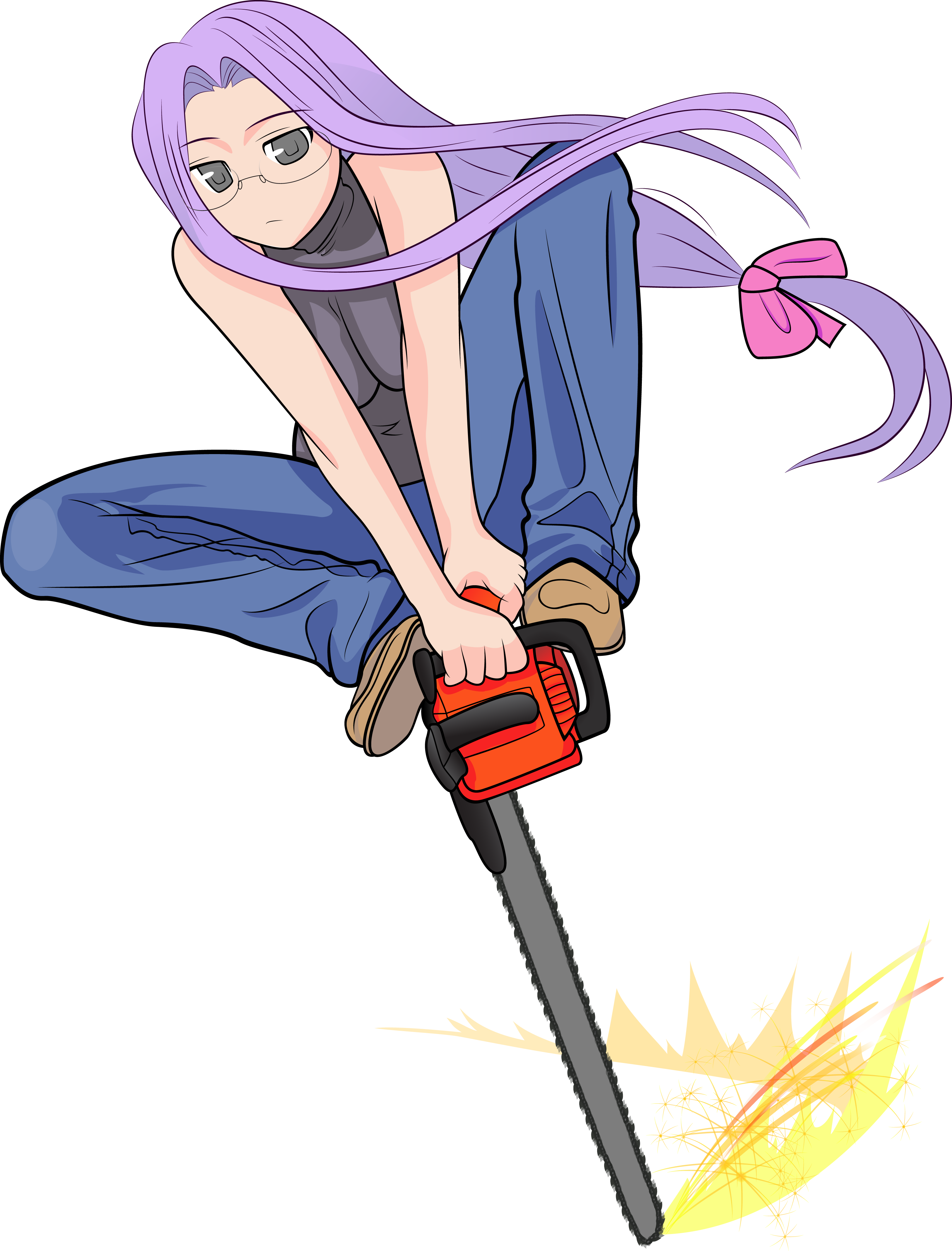 rider_riding_a_chainsaw_by_derpy_answers-d7ngyii