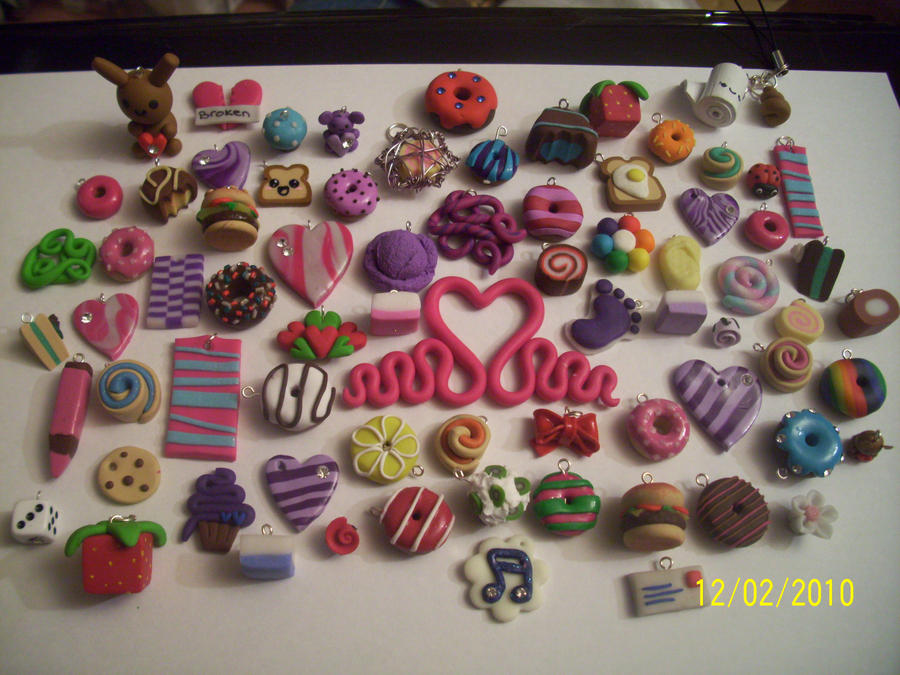 Fimo Charms by emmydb on