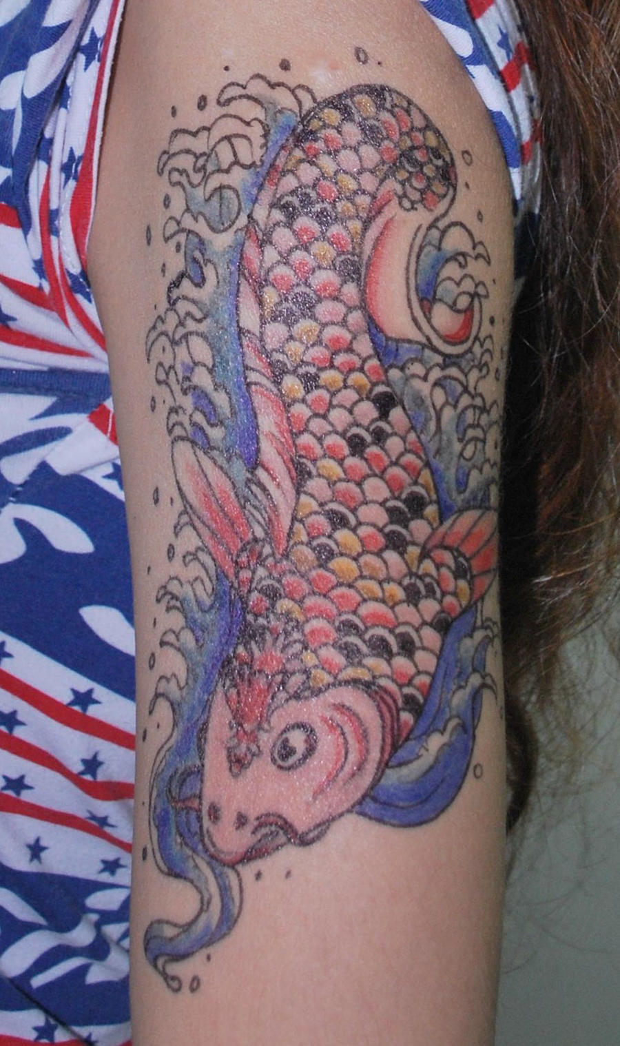 Fake Koi Tattoo Tres by Redds on deviantART