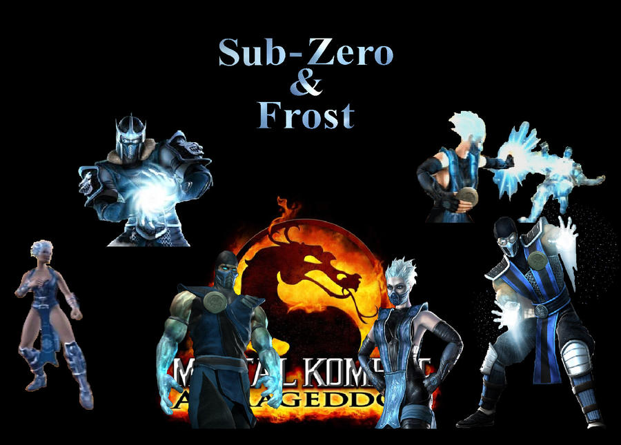 mortal kombat wallpaper sub zero. Mortal Kombat-Sub-zero n Frost