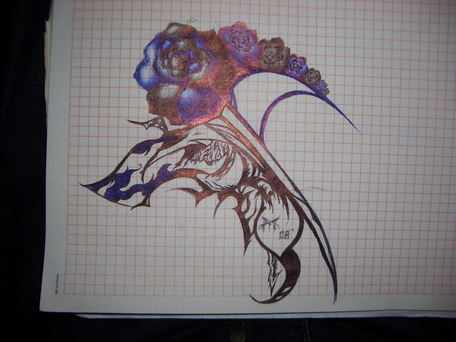 Roses Tattoo Template by PmPRaptus on deviantART