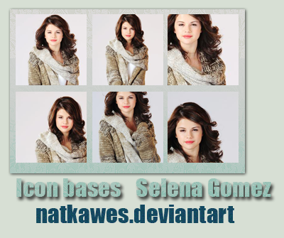 selena gomez icons. Icon bases - Selena Gomez 3 by