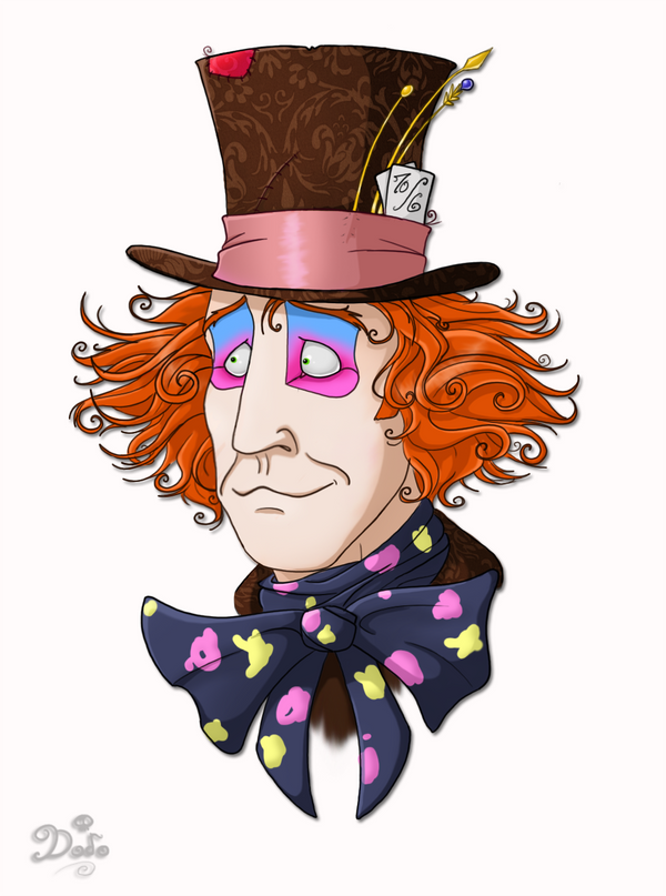 mad hatter hat clipart - photo #43