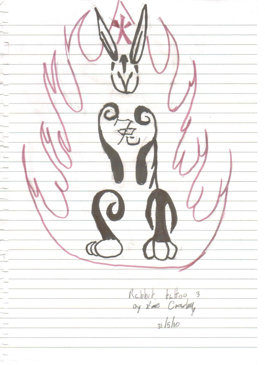 Rabbit Zodiac Tattoo 3 by DemiDemonRico09 on deviantART