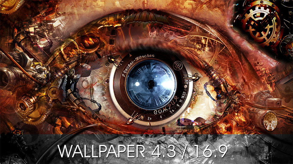 wallpaper eye. BioMech Eye wallpaper by