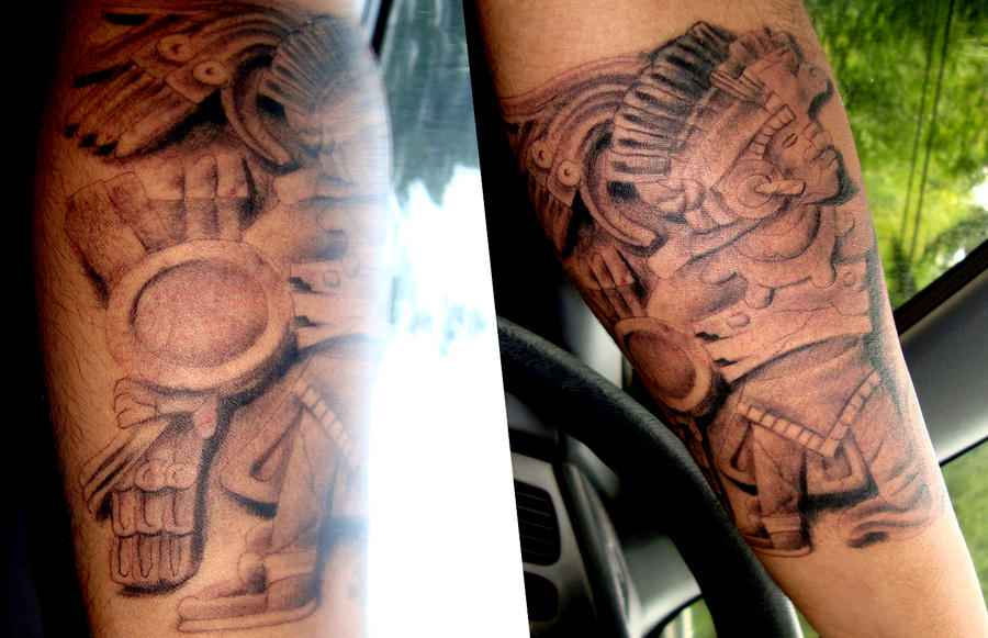 Aztec Tattoo by delbosque54 on deviantART