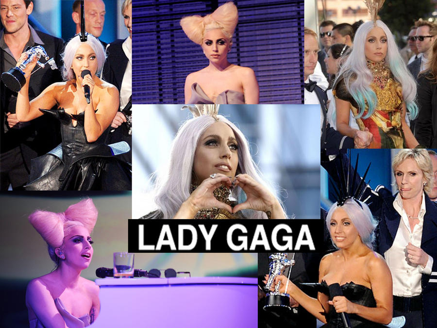 Lady Gaga Collage 08 by kenzabella on deviantART