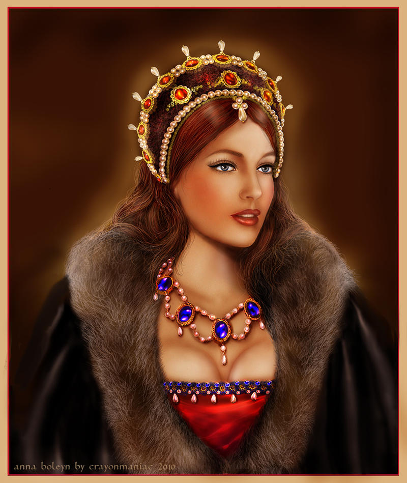 Vanessa Lake as Anna Boleyn by crayonmaniac on deviantART