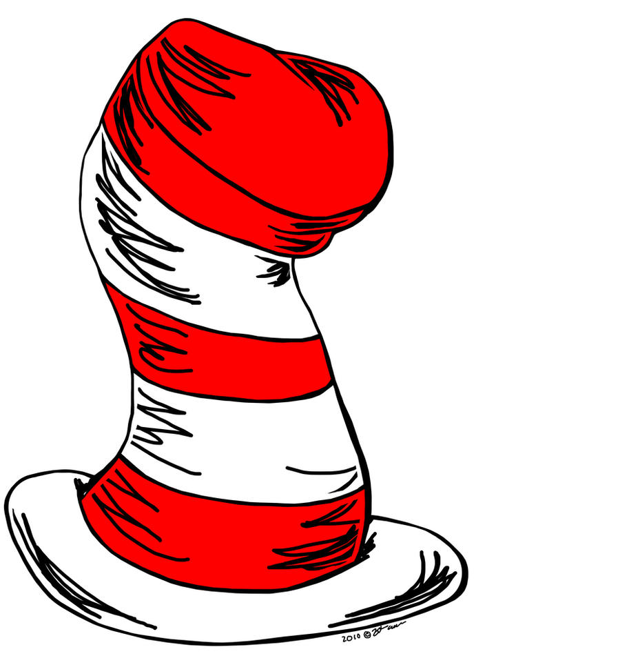 free cat in the hat clipart - photo #3
