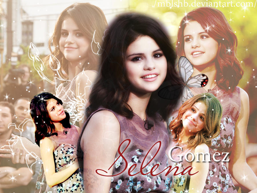 Selena Gomez Wallpaper by me 3 by MblSHb on deviantART