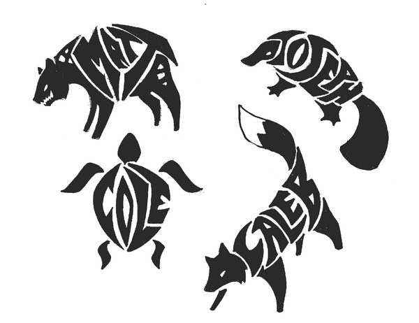 NameAnimal Tribal Tattoos 3 by Ironwolf09 on deviantART