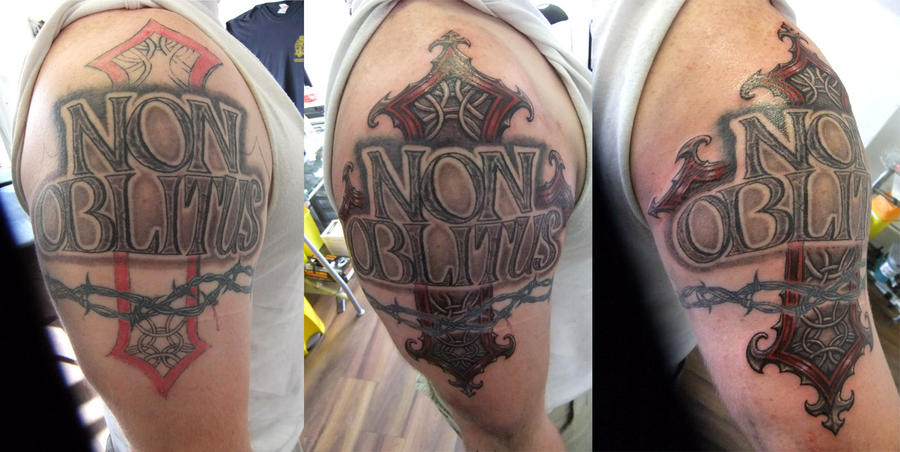 gothic cross tattoos. cross tattoos for men. Gothic