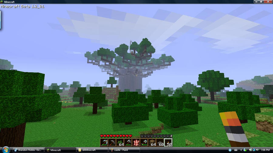 Minecraft tree