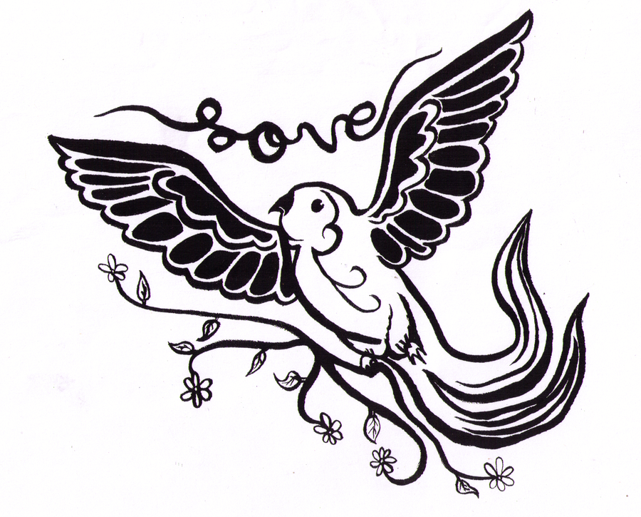 Love Sparrow Tattoo by hatchibi on deviantART