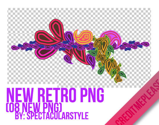 new retro png by spectacularstyle